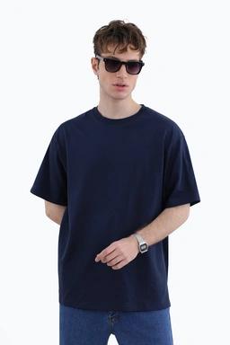 خرید تیشرت آستین کوتاه مردانه ساده ، رنگ سرمه ای ، تیشرت بدون درز خرید و ارسال رایگان. 