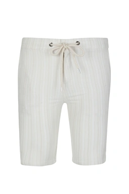 خرید شلوارک لینن مردانه کمر کشدار ، قد تا روی - بالای زانو می باشد. خرید آسان و ارسال رایگان. 