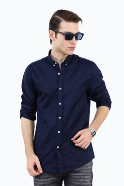 خرید پیراهن تترون مردانه آستین بلند استایل پیراهن رگولار خرید آسان و ارسال رایگان.