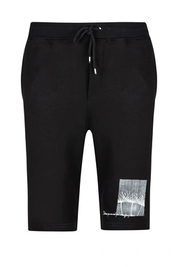 خرید شلوارک دورس مردانه ، شلوارک رنگ مشکی چاپدار ، شلوارک فاق بلند خرید آسان و ارسال رایگان.