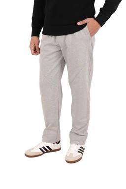 شلوار کمرکشدار مردانه رنگ ملانژ