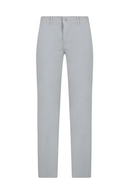 شلوار کتان مردانه مدل راسته رنگ طوسی روشن