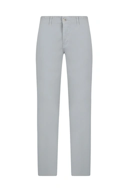 شلوار کتان مردانه مدل راسته رنگ طوسی روشن