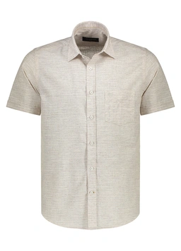 پیراهن آستین کوتاه کلاسیک مردانه خنک