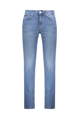 شلوار جین مردانه مدل راسته آبی سنگشور