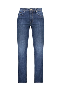 شلوار جین مردانه مدل راسته آبی تیره