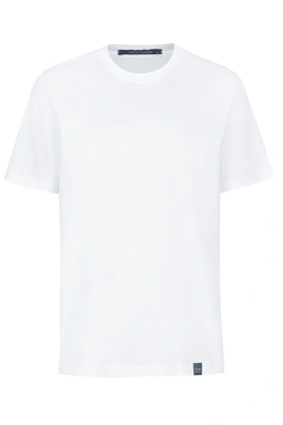 تیشرت آستین کوتاه مردانه رنگ سفید