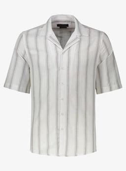 پیراهن آستین کوتاه یقه انگلیسی مردانه راه راه