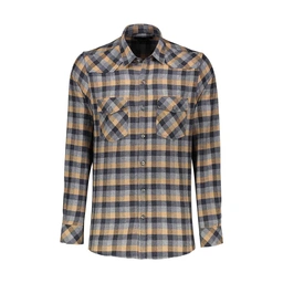 خرید پیراهن پشمی مردانه تولید پاتن جامه می باشد. پیراهن پشمی طرح چهارخانه.