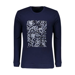 تیشرت آستین بلند مردانه یقه گرد چاپدار تولید شرکت پاتن جامه می باشد. جنس پارچه صد در صد پنبه سلانیک.