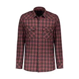 خرید پیراهن پشمی مردانه تولید پاتن جامه می باشد. پیراهن پشمی طرح چهارخانه.