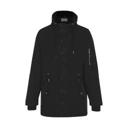 کاپشن مردانه کتان تولید شرکت پاتن جامه می باشد. جنس پارچه کتان داخل کرک دار رنگ مشکی. قد تا زیر کمر.