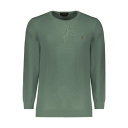 بافت یقه گرد مردانه تولید شرکت پاتن جامه می باشد - طرح پولو - جنس : پنبه / پلی استر - فری سایز - منا