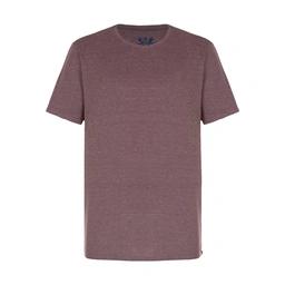 تیشرت آستین کوتاه لانگ مردانه. جنس پارچه جودون / پلی استر پنبه می باشد. یقه تیشرت گرد و کنار دارای ز