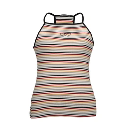 تاپ زنانه تولید شرکت پاتن جامه می باشد. جنس پارچه پنبه - پنبه فول لاکرا (کشی) می باشد / نخ رنگی رینگ