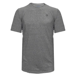 تیشرت آستین کوتاه لانگ مردانه تولید شرکت پاتن جامه . جنس پارچه ملانژ / پلی استر پنبه می باشد. یقه تی