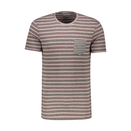 تیشرت آستین کوتاه مردانه چهاردکمه تولید شرکت پاتن جامه می باشد. جنس پارچه 100% پنبه و رینگر- (نخ رنگ