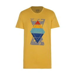 تیشرت آستین کوتاه مردانه تولید شرکت پاتن جامه می باشد. جنس پارچه صد در صد پنبه می باشد. یقه گرد و دا