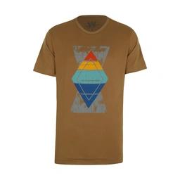 تیشرت آستین کوتاه مردانه تولید شرکت پاتن جامه می باشد. جنس پارچه صد در صد پنبه می باشد. یقه گرد و دا