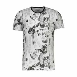 تیشرت آستین کوتاه مردانه تولید پاتن جامه می باشد. جنس صد در صد پنبه. پارچه طرح دار. آستین کوتاه یقه 