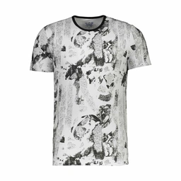 تیشرت آستین کوتاه مردانه تولید پاتن جامه می باشد. جنس صد در صد پنبه. پارچه طرح دار. آستین کوتاه یقه 