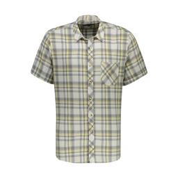 پیراهن آستین کوتاه مردانه تولید شرکت پاتن جامه می باشد. جنس پارچه 100%پنبه- طرح چهارخانه پیراهن مدل 