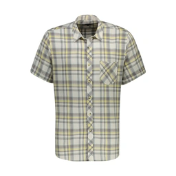 پیراهن آستین کوتاه مردانه تولید شرکت پاتن جامه می باشد. جنس پارچه 100%پنبه- طرح چهارخانه پیراهن مدل 