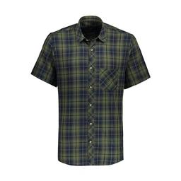 پیراهن آستین کوتاه چهارخانه مردانه از برند پاتن جامه. 