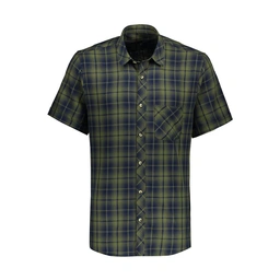 پیراهن آستین کوتاه چهارخانه مردانه از برند پاتن جامه. 