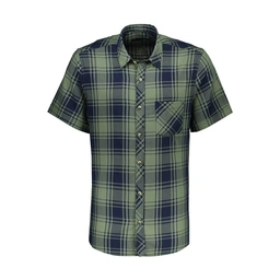 پیراهن آستین کوتاه چهارخانه مردانه از برند پاتن جامه. 