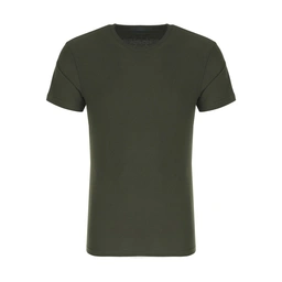 خرید تیشرت استین کوتاه مردانه برند پاتن جامه. یقه گرد آستین کوتاه. خنک و مناسب برای فصول گرم. رنگ سب