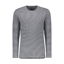 تیشرت آستین بلند مردانه تولید شرکت پاتن جامه می باشد. جنس تیشرت صد در صد پنبه می باشد. یقه گرد آستین