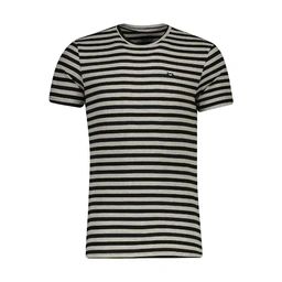 تیشرت آستین کوتاه مردانه تولید شرکت پاتن جامه می باشد. جنس پارچه پنبه پلی استر و رینگر است. (نخ رنگی