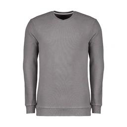 تیشرت آستین بلند مردانه تولید پاتن جامه می باشد. جنس تیشرت صد در صد پنبه (سلانیک) می باشد. پارچه برا