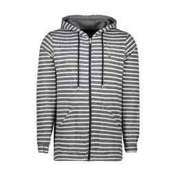 سویشرت آستین بلند زیپدار مردانه - پارچه صد در صد پنبه (دورس) می باشد. بافت رینگر (نخ رنگی) . کلاهدار