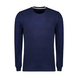 تیشرت آستین بلند مردانه تولید پاتن جامه می باشد. جنس تیشرت صد در صد پنبه پارچه خار خورده (سلانیک) می