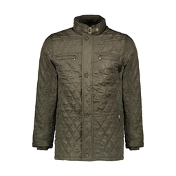 کاپشن شمعی مردانه تولید پاتن جامه می باشد. جنس کاپشن شمعی (پلی استر) داخل آستر دار می باشد. طرح لوزی