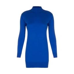 تونیک بافت زنانه تولید پاتن جامه می باشد . جنس کار پنبه می باشد . یقه اسکی با ارتفاع 4/5 سانت - قد ک