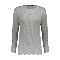 بافت زنانه تولید پاتن جامه می باشد - یقه : گرد - بافت کار : کبریتی درشت می باشد - جنس کار از پنبه می