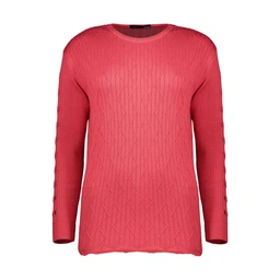 بافت زنانه تولید پاتن جامه می باشد - یقه : گرد - بافت کار : کبریتی درشت می باشد - جنس کار از پنبه می