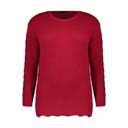 بافت زنانه تولید پاتن جامه می باشد - یقه : گرد - بافت کار : کبریتی درشت می باشد - جنس کار از پنبه می