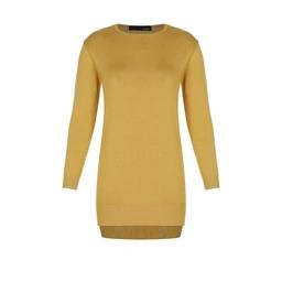 تونیک بافت زنانه تولید پاتن جامه می باشد - قد پشت کار بلند تر از قد جلوی کار می باشد - بافت با تراکم