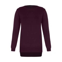 تونیک بافت زنانه تولید پاتن جامه می باشد - قد پشت کار بلند تر از قد جلوی کار می باشد - بافت با تراکم