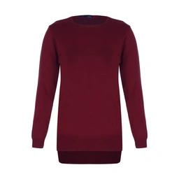 تونیک بافت زنانه تولید پاتن جامه می باشد - قد پشت کار بلند تر از قد جلوی کار می باشد - بافت با تراکم