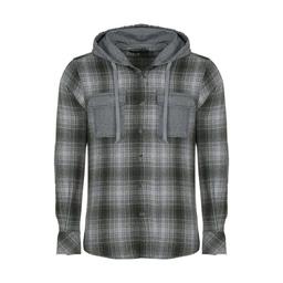 پیراهن کلاهدار مردانه تولید پاتن جامه می باشد. پارچه پشمی و جنس آن 65 درصد پنبه / 35 درصد پلی استر م