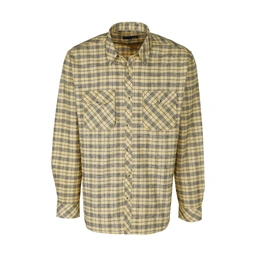 پیراهن پشمی آستین بلند مردانه طرح چهارخانه سایز بزرگ. پیراهن پشمی پاتن جامه. 