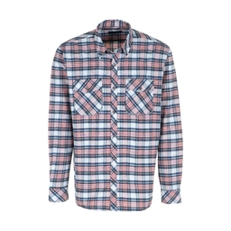 پیراهن آستین بلند پشمی مردانه طرح چهارخانه. پیراهن پشمی پاتن جامه. 