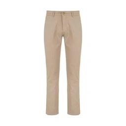 شلوار کتان کرم بدون کش تولید پاتن جامه می باشد. جنس شلوار صد در صد کتان می باشد. بافت شلوار کج راه م