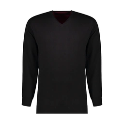 بافت یقه هفت مردانه رنگ مشکی تولید پاتن جامه می باشد. جنس بافت صد در صد پنبه می باشد.پارچه با تراکم 