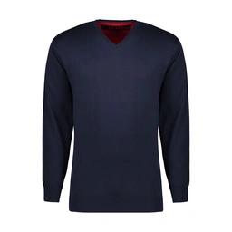 بافت یقه هفت سرمه ای مردانه تولید پاتن جامه می باشد. جنس بافت صد در صد پنبه می باشد.پارچه با تراکم ب